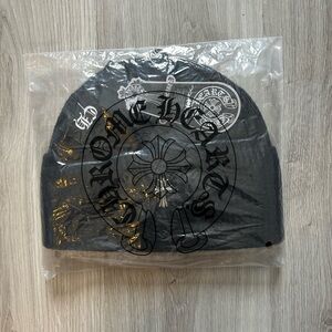 Black Chrome Hearts Beanie